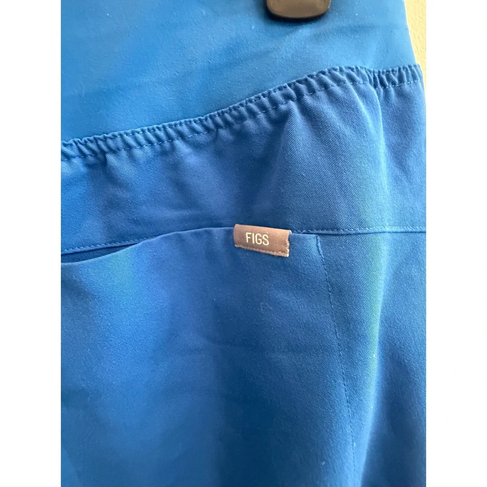 FIGS Technical Collection Royal Blue Scrub Pants Mens XXL 1001567R Drawstring